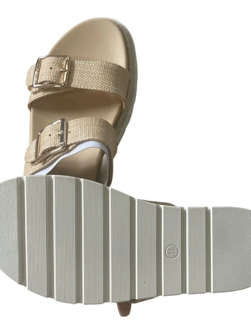 Women's Pltfrm Sandle, Madden NYC, 11,Tan, NWT